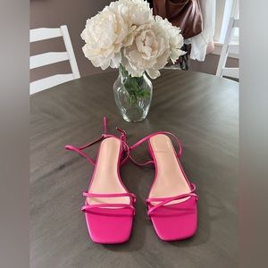 Hot Pink Barbie-Inspired Sandals